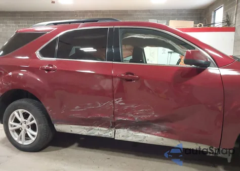 2017 Chevrolet Equinox Lt из США, поврежденный, VIN 2GNFLFEKXH6157110